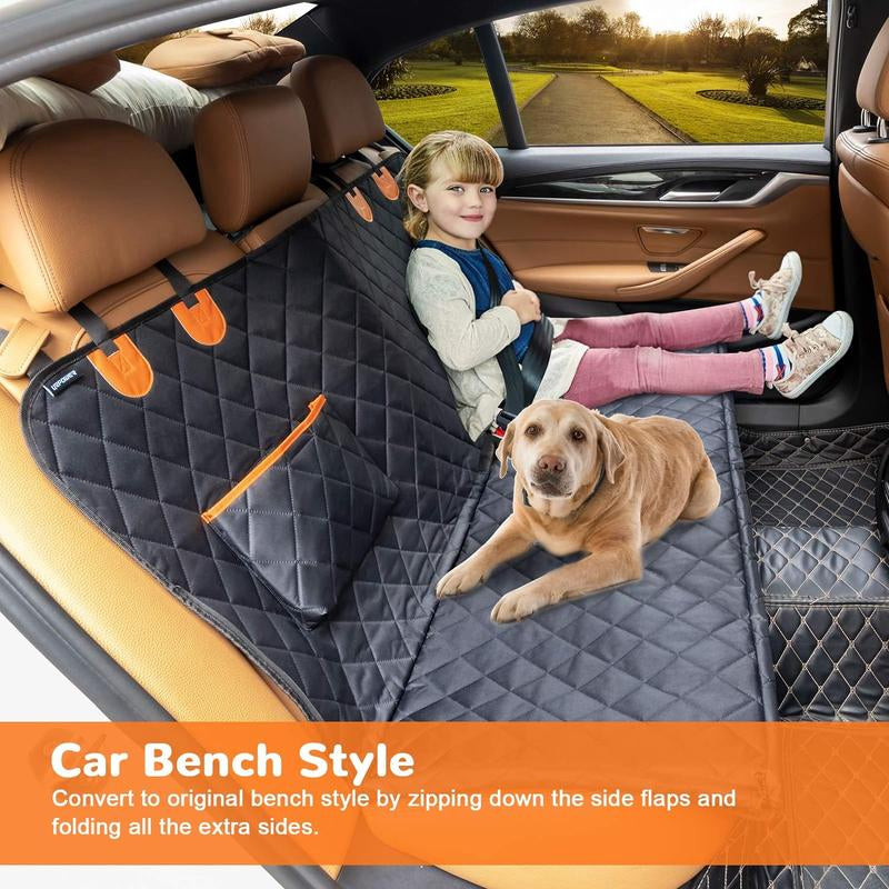 Dog Car Seat Cover - 100% Waterproof and Scratch Resistant