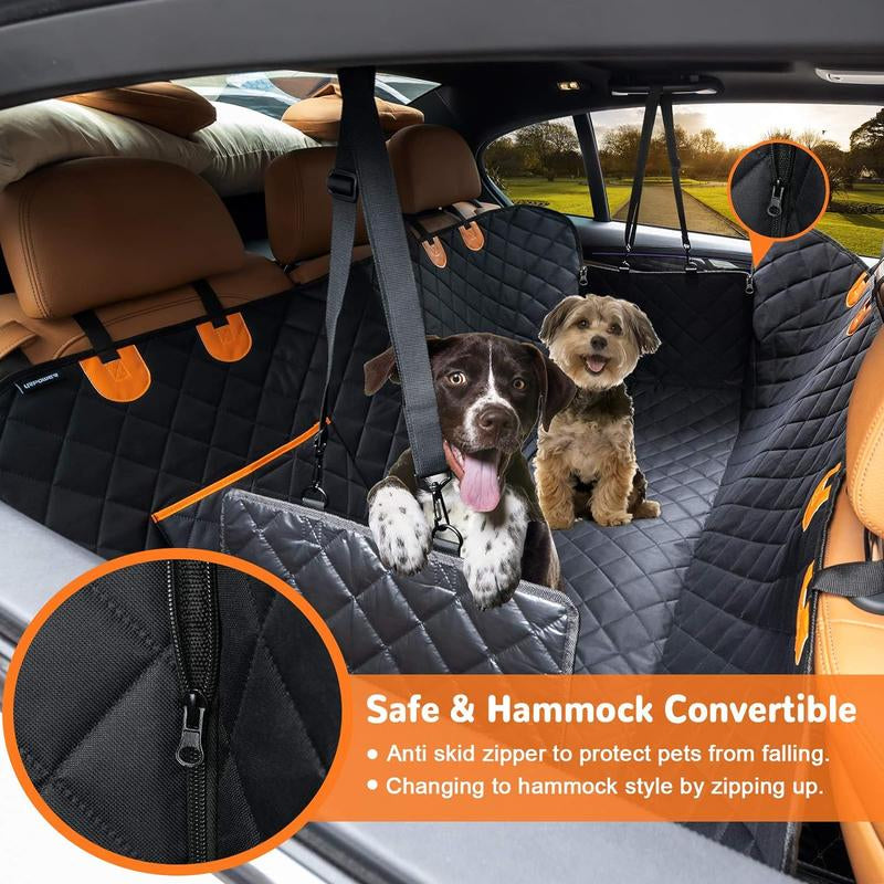 Dog Car Seat Cover - 100% Waterproof and Scratch Resistant